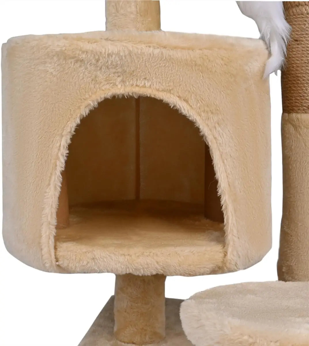 Torre escaladora con casita